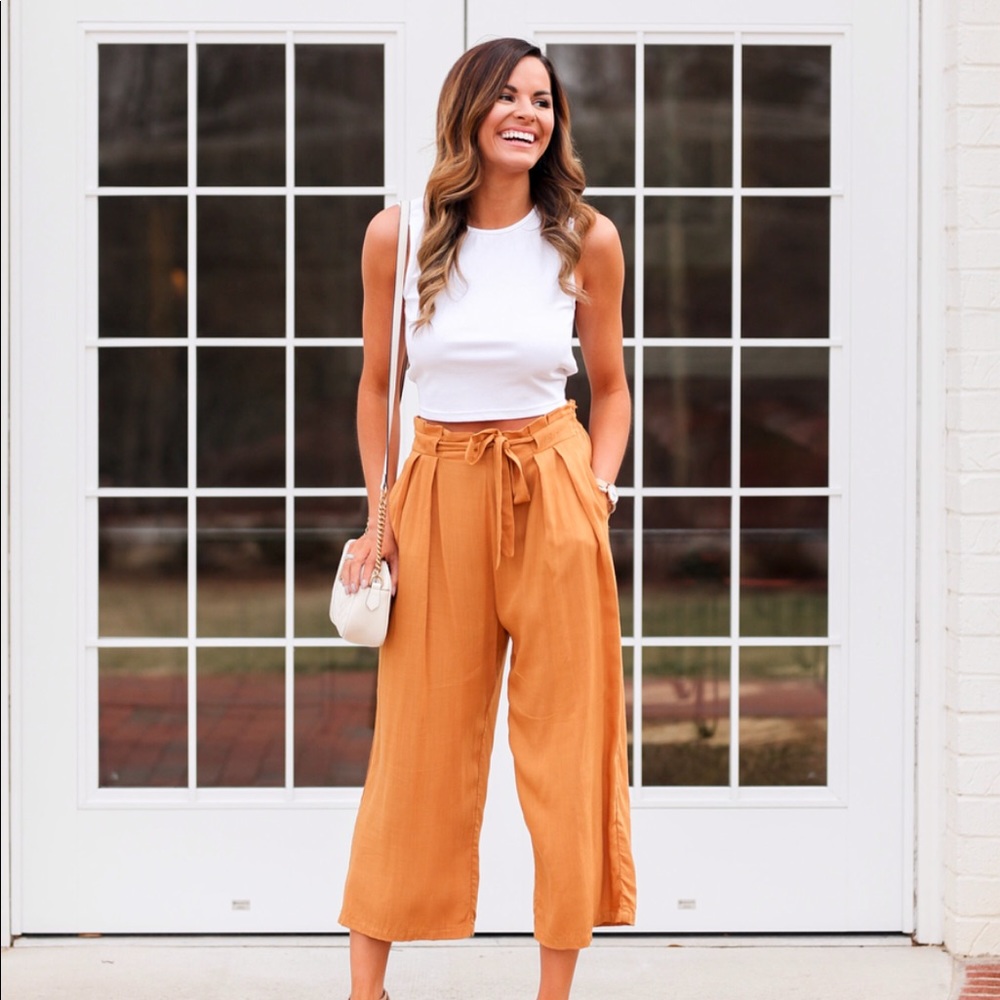 Paper bag pants!